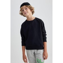 DeFacto Erkek Çocuk Bisiklet Yaka Sweatshirt A9391A823AU