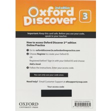 Oxford Discover Level 3 Student's Book Workbook With Online Practice  2nd Edition