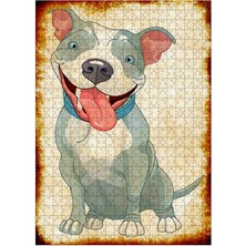 Bedeko Ahşap Mdf Puzzle Yapboz Gülen Köpek 500 Parça 50*70 cm