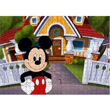 Bedeko Ahşap Mdf Puzzle Yapboz Mickey Mouse 500 Parça 50*70 cm