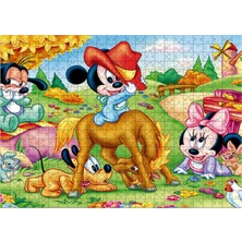 Bedeko Ahşap Mdf Puzzle Yapboz Baby Mickey 500 Parça 50*70 cm