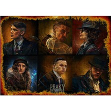 Bedeko Ahşap Mdf Puzzle Yapboz Peaky Blinders 500 Parça 50*70 cm