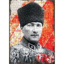 Bedeko Ahşap Puzzel Mustafa Kemal Atatürk 500 Parça 50*70 cm