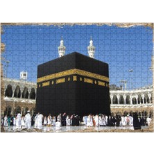 Bedeko Ahşap Mdf Puzzle Yapboz Mescid-I Haram  Kabe 500 Parça 50*70 cm