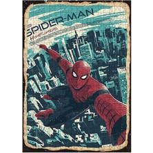 Bedeko Ahşap Mdf Puzzle Yapboz Spiderman New York 500 Parça 50*70 cm