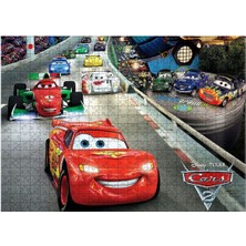 Bedeko Ahşap Mdf Puzzle Yapboz Şimşek Mcqueen 500 Parça 50*70 cm