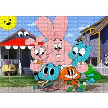 Bedeko Ahşap Mdf Puzzle Yapboz Gumball 500 Parça 50*70 cm