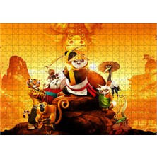 Bedeko Ahşap Mdf Puzzle Yapboz Kung Fu Panda 500 Parça 50*70 cm