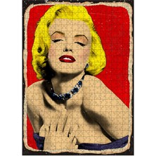 Bedeko Ahşap Mdf Puzzle Yapboz Marilyn Monroe Pozu 500 Parça 50*70 cm