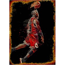 Bedeko Ahşap Mdf Puzzle Yapboz Michael Jordan Smacı 500 Parça 50*70 cm