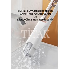 Titak Taşınabilir Mini Mop Tek Dokunuşla Kendinden Sıkmalı Mini Temizlik Paspası || Mutfak-Araba-Banyo-Camlarda Kullanım