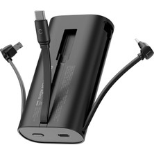 Iwalk Powersquid Pd 18W Dahili 3 Kablolu Dijital Göstergeli 9.000MAH Powerbank