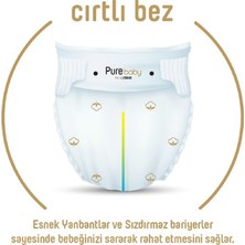 Pure Baby Organic Bebek Bezi 4 Numara Maxi 7-16 kg 52 Adet