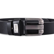 Jeep Field Premium Hakiki Deri Metal Toka Erkek Kemer