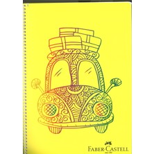 Faber-Castell Grifiti A4 100 Yaprak Kareli Defter