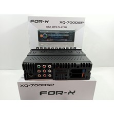 For-x Teyp – For-X XQ-700DSP 4X60W – 8 Kanal 4 Amfi Çıkışlı Tesisat Teybi +For-X Çakmak Hediyeli