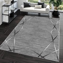 Rovigo Home Dijital Baskı Yıkanabilir Kaymaz Taban Salon Halısı  RVG0682