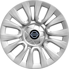 MYldrm Nissan Urvan 15 Inç Jant Kapağı Amblemli Gri 4'lü Set 109