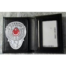 Aldatmaz Yakın Koruma Rozetlı Cüzdan