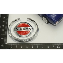 Dk Nissan Buğday Kulakları Krom Metal 3m 3D Logo Oem Ürün