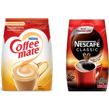 Nestle Coffee Mate Kahve Kreması 500 gr +Nescafe Classic 300 gr