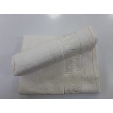 Romans Bambu 2li Banyo Havlu Takımı Krem