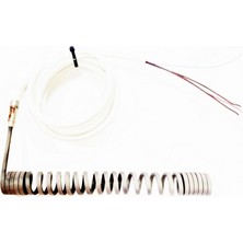 Spiral Isıtıcı Rezistans 200Mm Boy-18Mm Çap-1500W-220V 2mt Kablolu