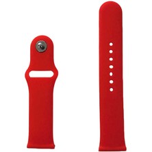 Heptek İletişim Apple Watch 2/3/4/5/6/7/8/se/nike 38MM 40MM 41MM Silikon Kordon Soft Tasarım (Klasik)