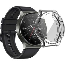 Heptek İletişim Huawei Watch Gt2 Pro Kılıf Kasa ve Ekran Koruyucu 360 Tam Koruma Kapak (Gard 02)