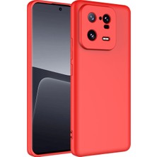 HEPTEKİLETİŞİM Xiaomi Mi 13 Pro Kılıf Kadife Iç Yüzey Yumuşak Dokulu Kamera Korumalı Kapak (Mara)