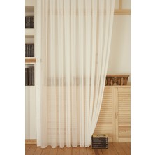 Massarelli Giber Tül Ekru  1-2 Seyrek Pile 300X260