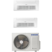 Samsung Wind Free (AJ050TXJ2KH/EA) 9.000+18.000 BTU Iç 5,2 Kw Dış Ünite A++ 12283 BTU 1+2 Sistem Multi Inverter Duvar Tipi Klima