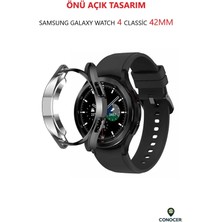 TECHTONİC Samsung Galaxy Watch 4 Classic 42MM Yumuşak Önü Açık Kasa Koruyucu