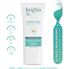 Luxera Paris Yoğun Nemlendirici, Ton Eşitleyici, Yatıştırıcı, Onarıcı Su Bazlı Günlük Krem 50 ml (Papatya, Centella, Ha, Niacinamide)