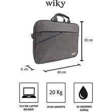 Wiky Wikybag River GRI15.6 Inç Uyumlu Laptop Bilgisayar Evrak Çantası