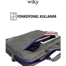 Wiky Wikybag River GRI15.6 Inç Uyumlu Laptop Bilgisayar Evrak Çantası