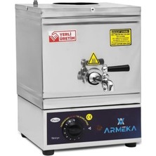 Armeka Platin 10 Litre Elektrikli Pleytsiz Çay Kazanı Kahveci Kazanı Kahve ve Çay Ocağı