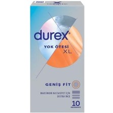 Durex Durex yok Ötesi Xl Geniş Fit Prezervatif 10'lu -VC863