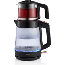 Arzum AR3101-CC Gusto 1900 W Cam Çay Makinesi