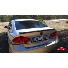 Stuning Honda Civic Fd6 Hibrid Spoiler Fiber Boyasız 2006-2012