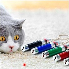 Roichill 3 Fonksiyonlu Kırmızı Beyaz Işıklı LED Lazer Kedi Köpek Oyuncak Anahtarlık