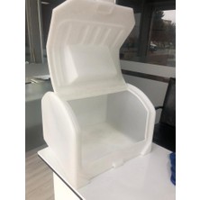 Stuning Motosiklet Pizza Taşıma Çantası 140 Litre Beyaz
