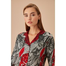 Suwen Lupin Maskülen Pijama Takımı