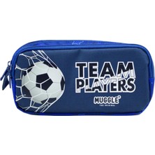 Muggle Football 2 Bölmeli Kalem Çantası MU-9789