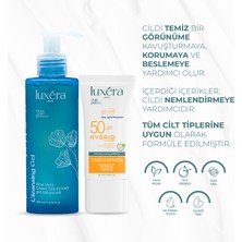 Luxera Paris Temizleyici, Güneş Koruyucu, Tamamlayıcı Cilt Bakım Seti -Temizleme Jeli + Güneş Kremi