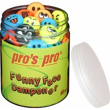 Pro's Pro Pros Pro Funny Face Dampener 60LI Kutu Karışık Titreşim Önleyici