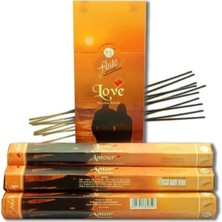 Tunalı Lokman Hekim Love Aşk Çubuk Tütsü Incense Sticks (120 Adet - Sticks )