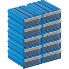 Sembol 102 Plastik Çekmeceli Kutu (10'lu Paket)