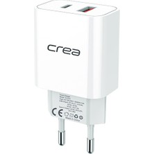 Crea GF-U15 Pd Quick Charger 20W Qc USB Hızlı Şarj Adaptörü