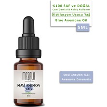 Masala Saf Mavi Anemon Yağı 5 Ml. (Blue Anemon Essential Oil)